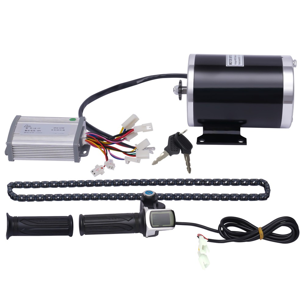 48V 1000W Brush Motor Controller Conversion Kit for Electric Bicycle ATV Ebike