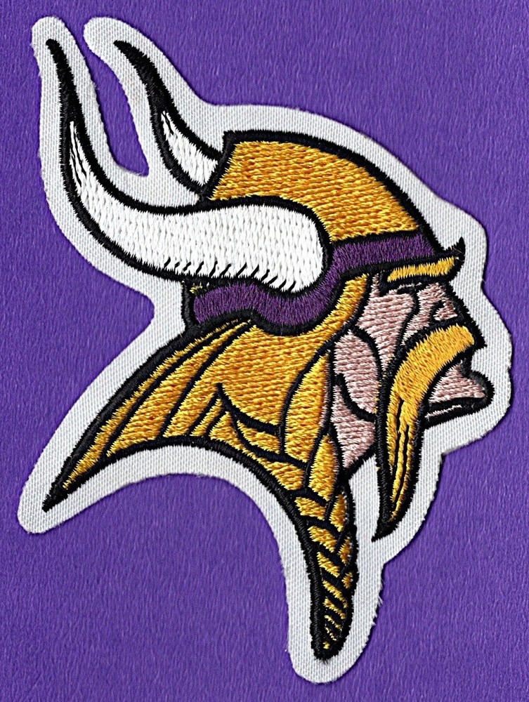 MINNESOTA VIKINGS EMBROIDERED NFL TEAM PATCH