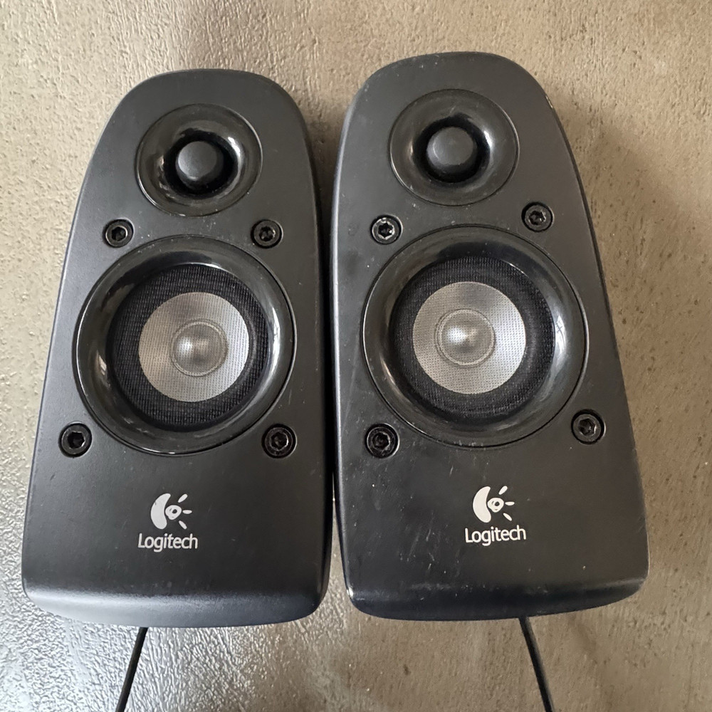 Logitech Z-506 Replacement Left and Right Speakers, Black