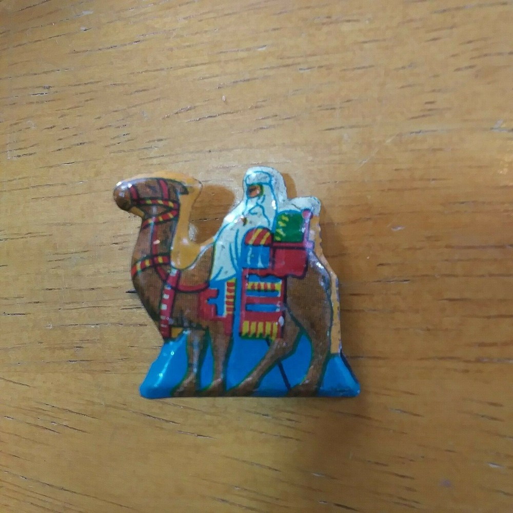 Vintage Camel and Wise Men Pin