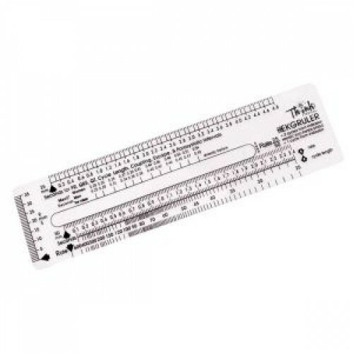Medical EKG Cardiometer Ruler