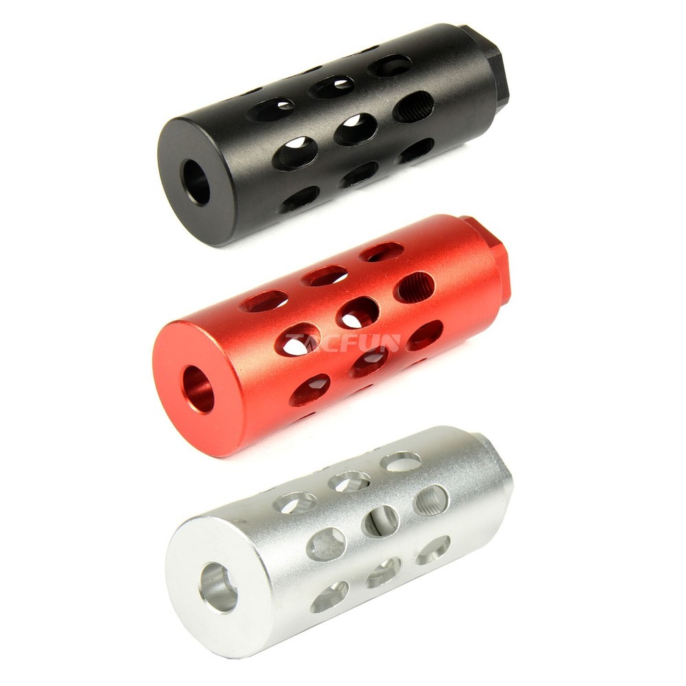 Aluminum Muzzle Brake Compensator 1/2x28 Thread for 223/.22LR