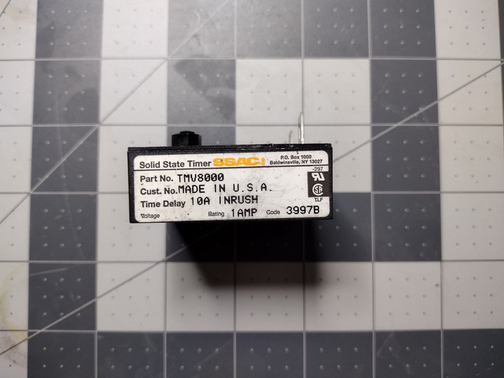 SSAC TMV8000 10A Solid State Timer Made in USA