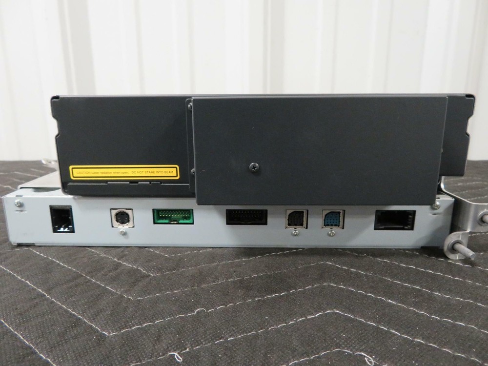 2012 ASTON MARTIN RAPIDE 6 DISC DVD CHANGER A/V INTERFACE BOX TRUNK MOUNT