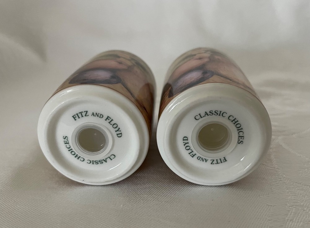Retired! Fitz & Floyd Classics - TUSCANY - Salt & Pepper Set