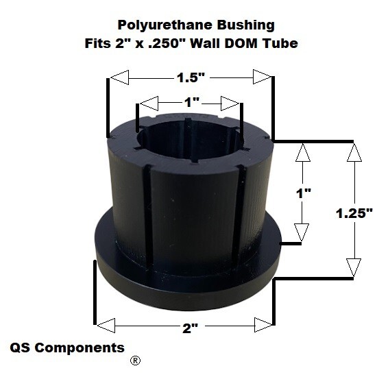 3" Width 1/2" Hole Polyurethane Bushing Kit