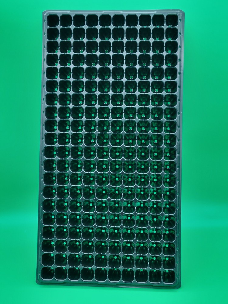 (10-Pack) 200-Cell Seedling Starter Trays| Seed Starter Kit Plastic tray