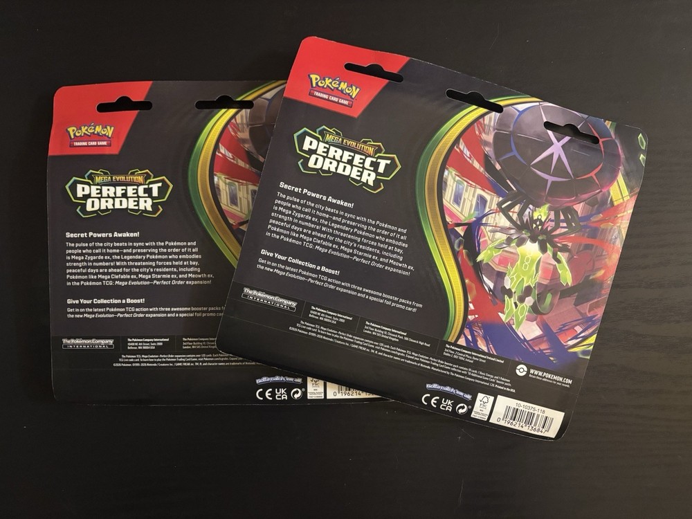Pokemon - Perfect Order Mega Evolution - Two Pack Bundle