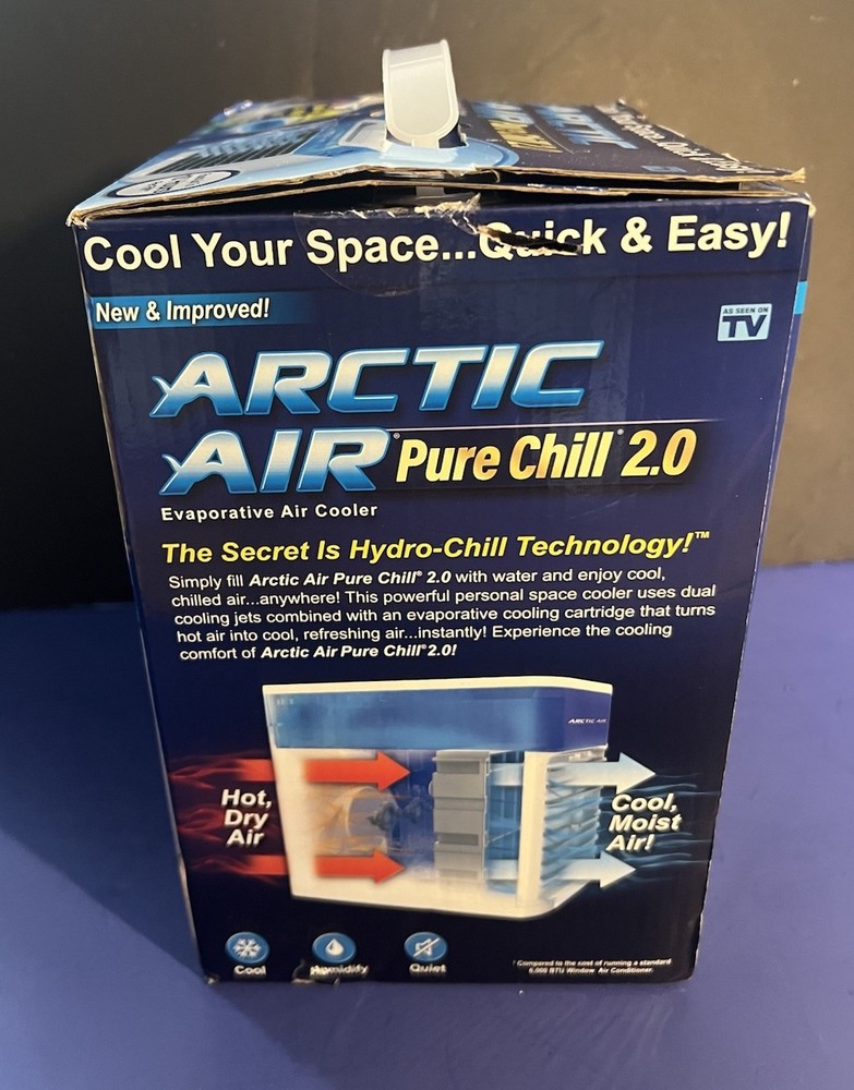 Arctic Air Pure Chill 2.0 (New version), 4 Speed, led Night Light Control