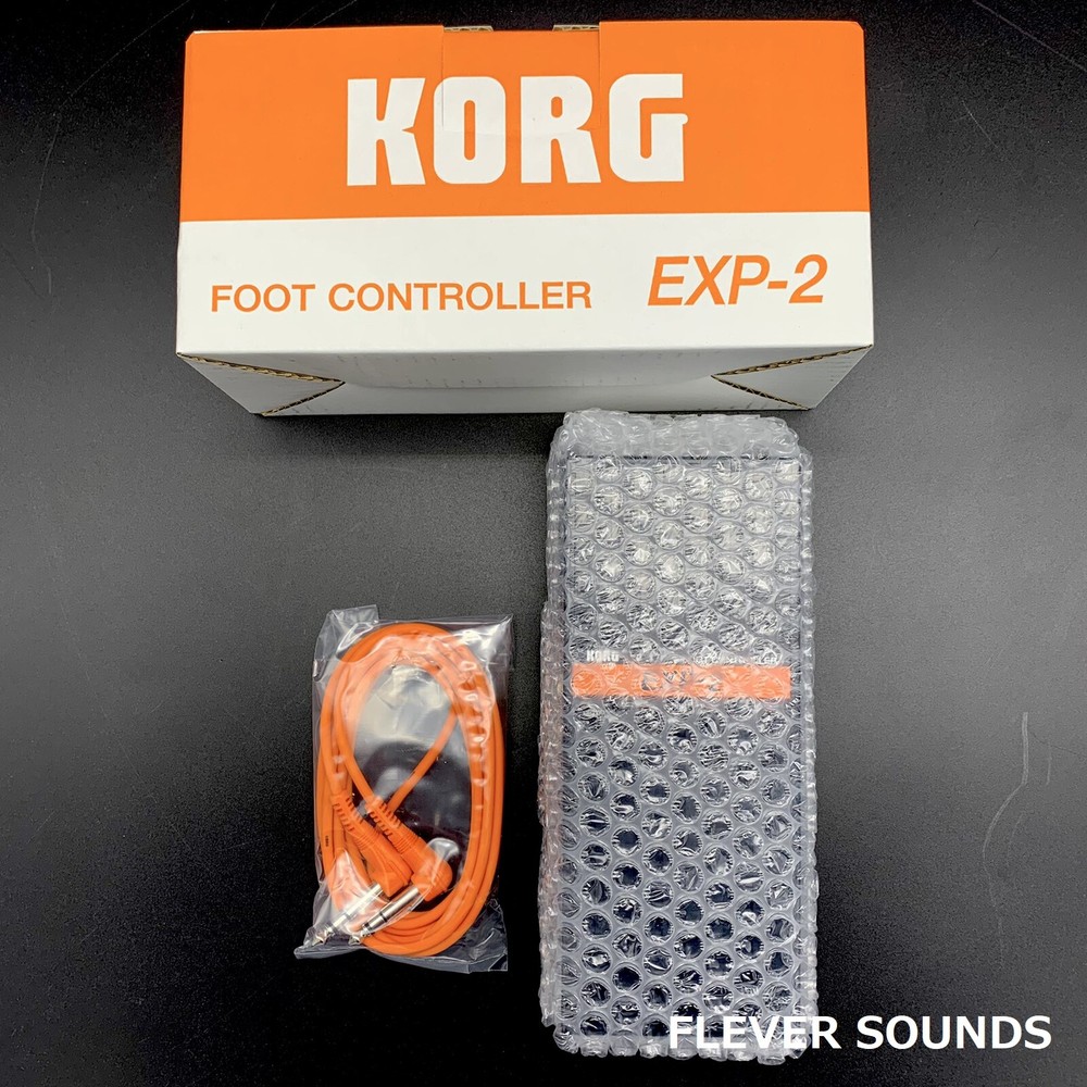 Korg EXP-2 Foot Controller Volume Expression Pedal Synthesizer Keyboard w/Cable