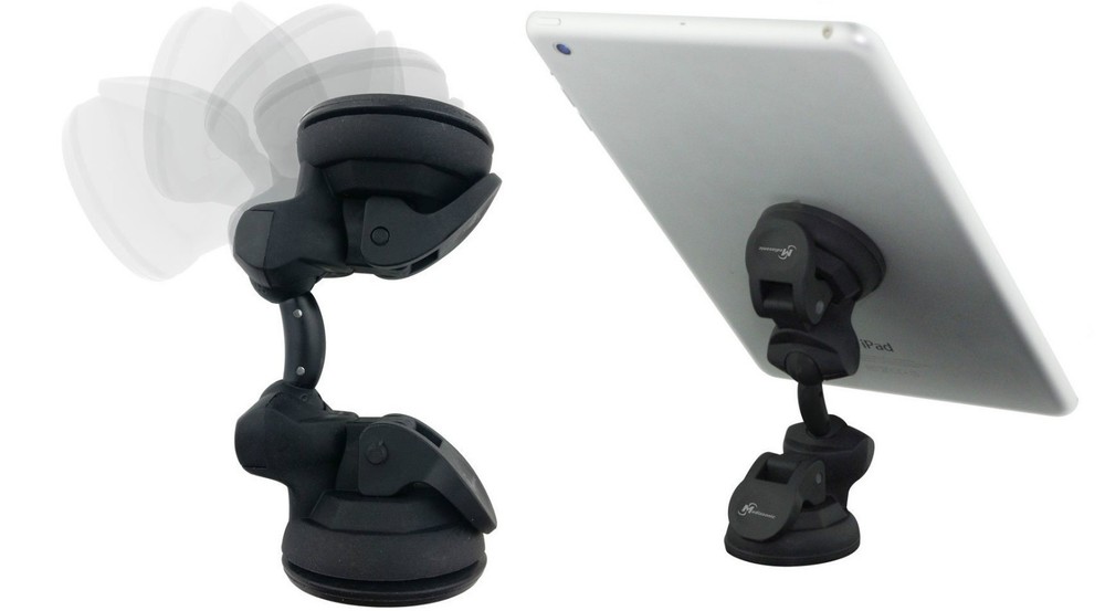 Mediasonic Dual Suction For Tablet iPhone iPad Android GPS PDA PSP MP3 4 Holder