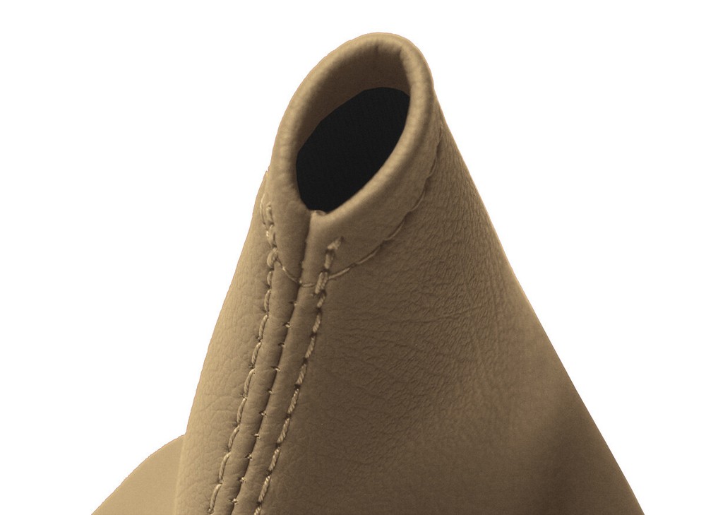 Manual Shift Boot Cover Leather for BMW E28 1982-1988 Beige
