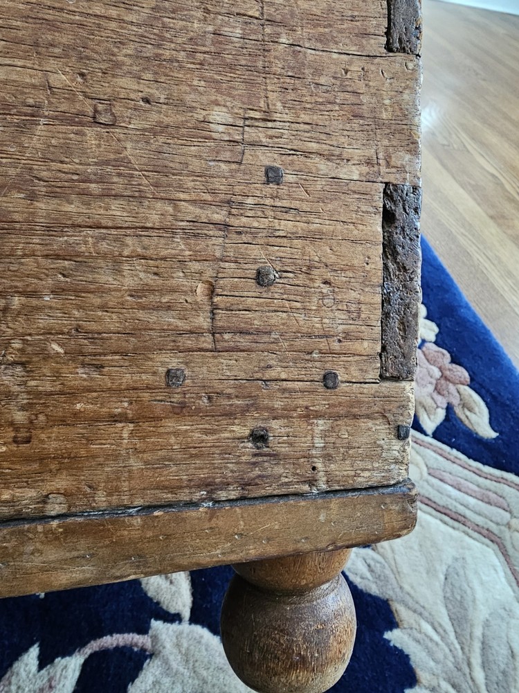 Spanish Colonial, Six-Board Cedar Chest, 18th Century