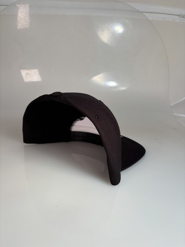 Edge 99203E Snapback Style Hat - Flat Bill - Black