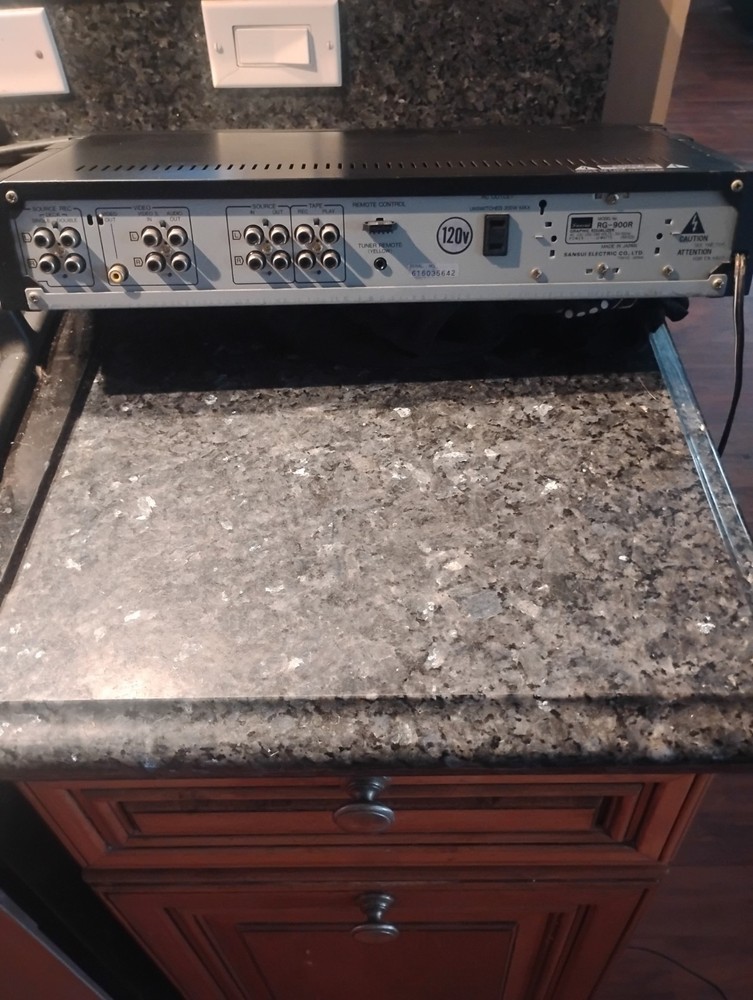 sansui rg-900r spectrum analyzer