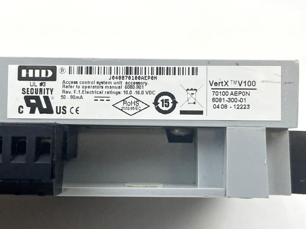 VertX V100 70100 AEP0N Two Dual Door/Reader Interface Module