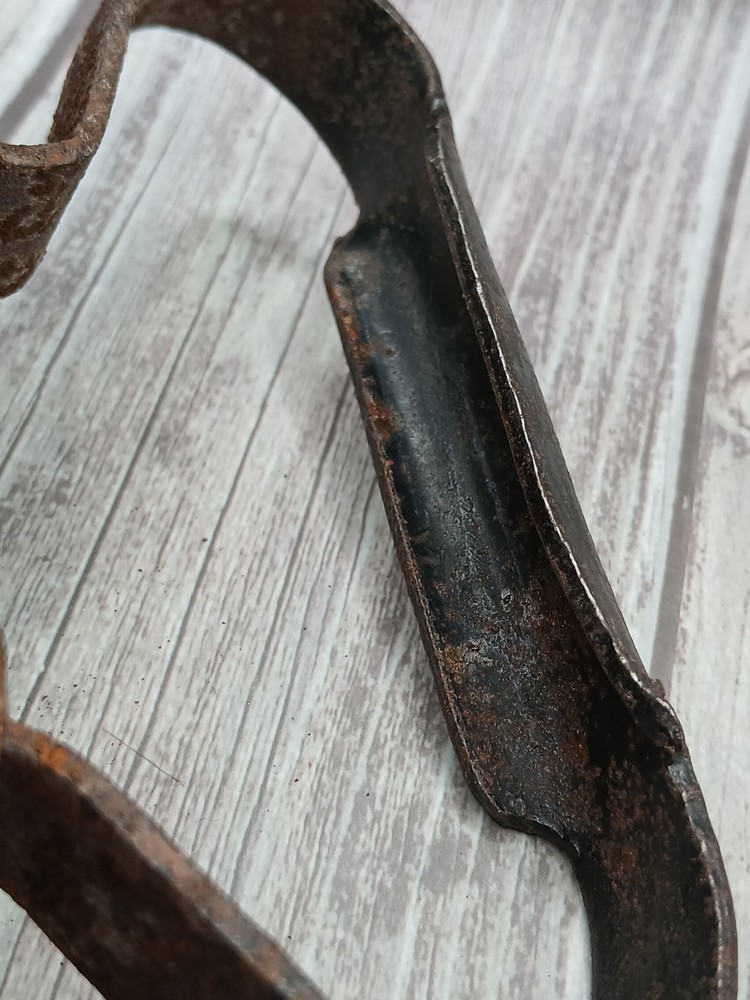 Antique Small Clothes Pressing Iron Original Old Hand Crafted
