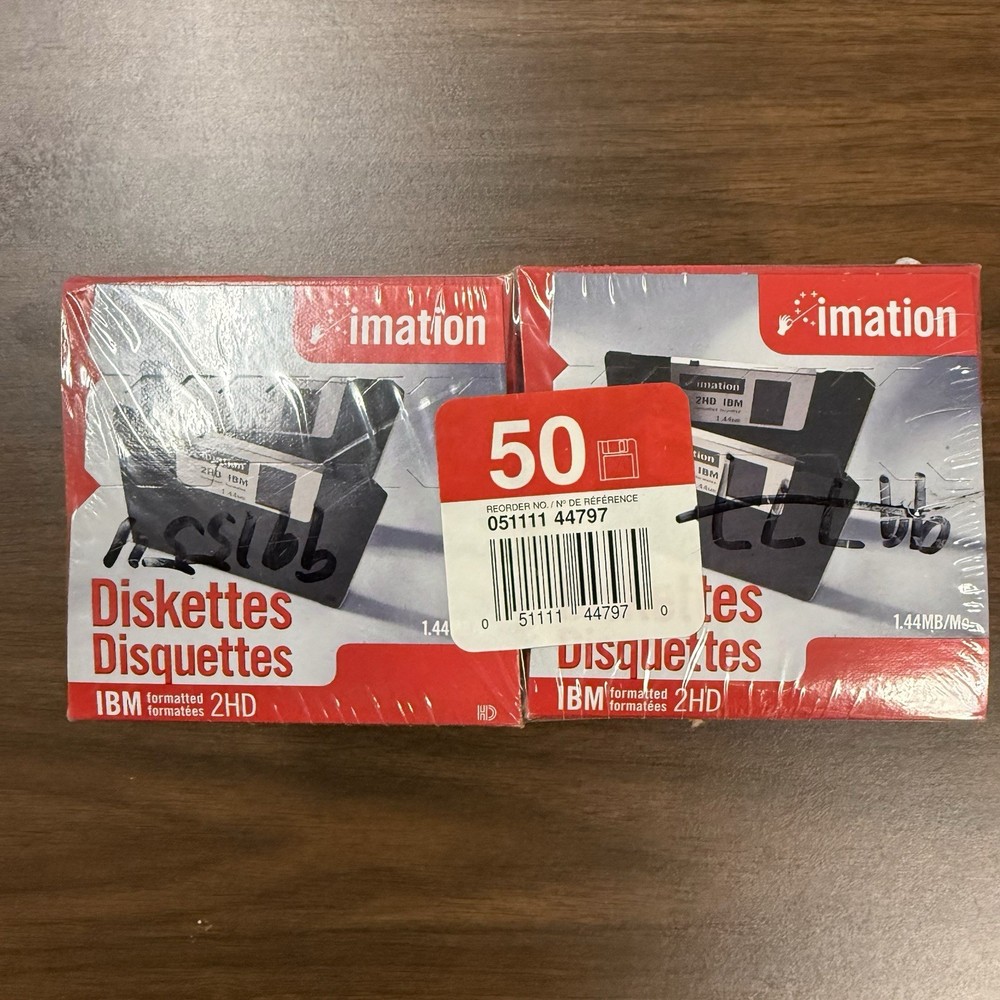 IBM 2HD Diskettes, 50 count