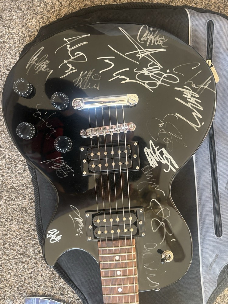 2009 Trans Siberian Orchestra Signed Guitar