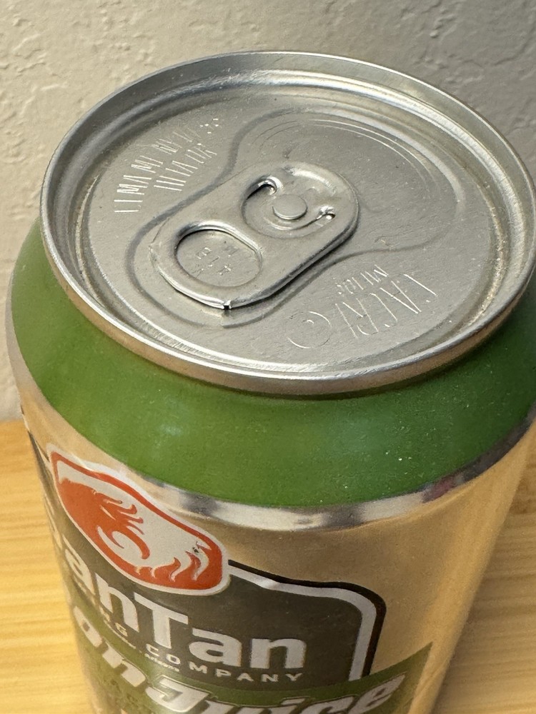 SanTan Moon Juice Galactic IPA - Empty Beer Can - Bottom Opened