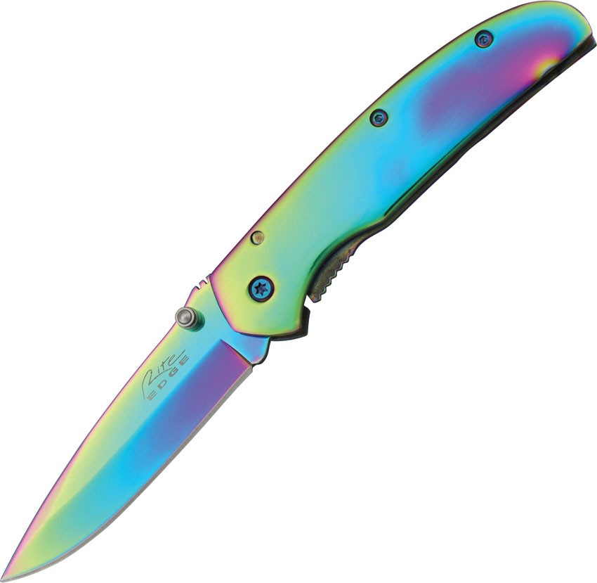 Rite Edge Rainbow IV Framelock Knife