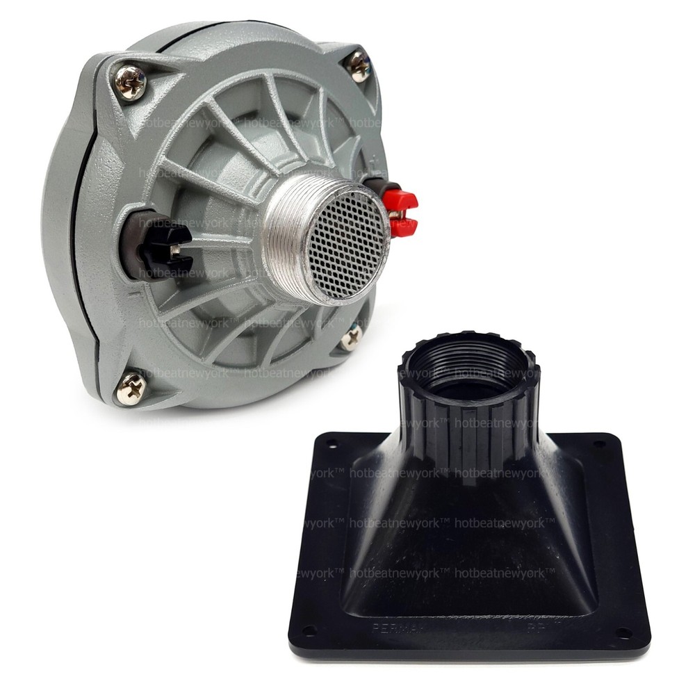 JBL D250-X 100 Watt RMS Midrange Driver + Waveguide Exponential Horn 1-3/8"