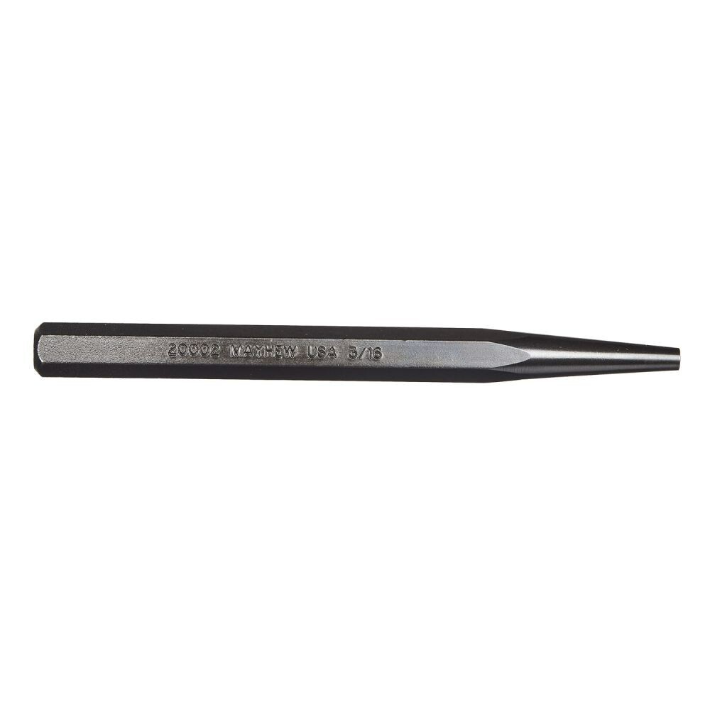 Mayhew 20002 - 3/16" Solid Punches - 5" Length