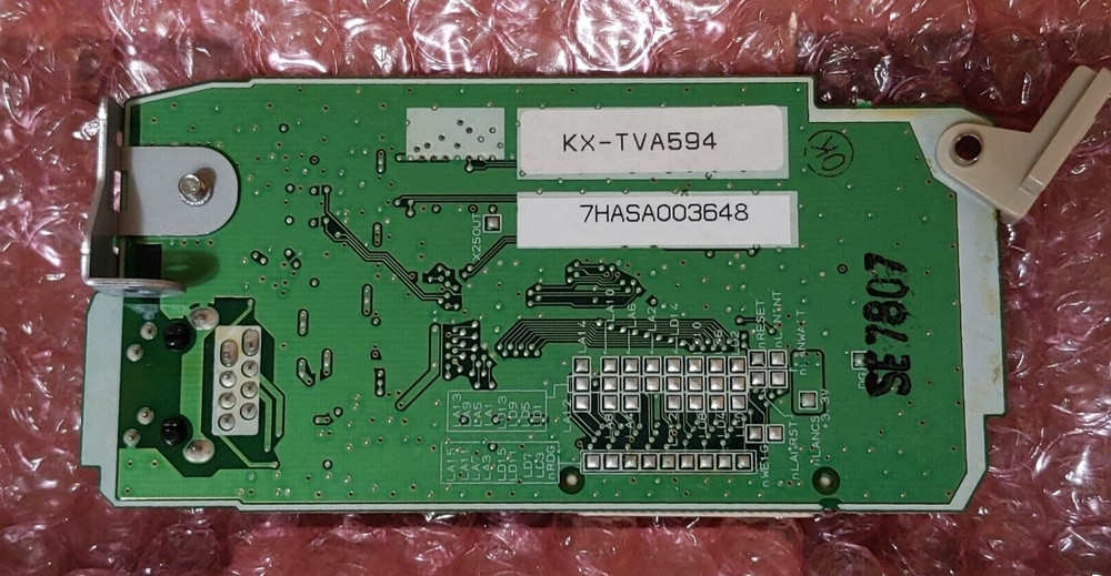 Panasonic KX-TVA594 LAN Interface card Requires pro install