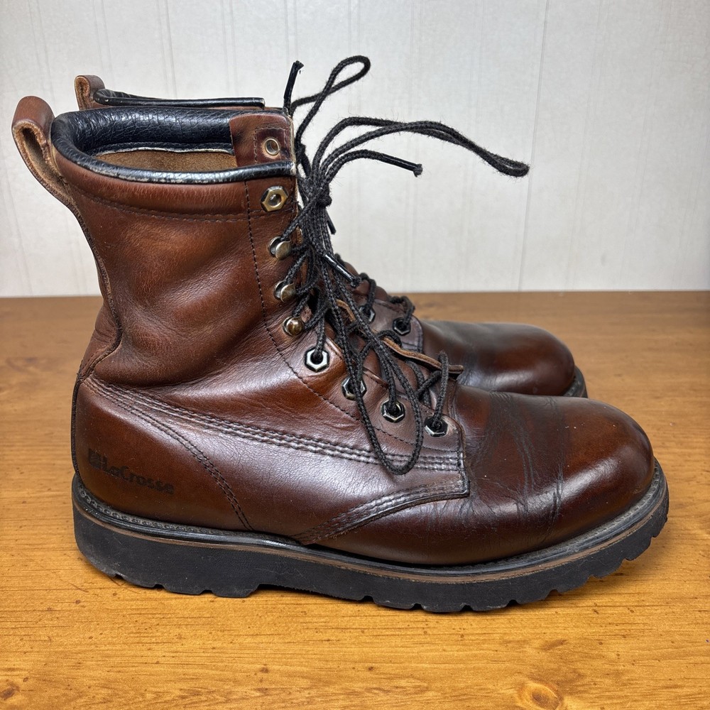 LaCrosse Leather Boots Men’s 8.5