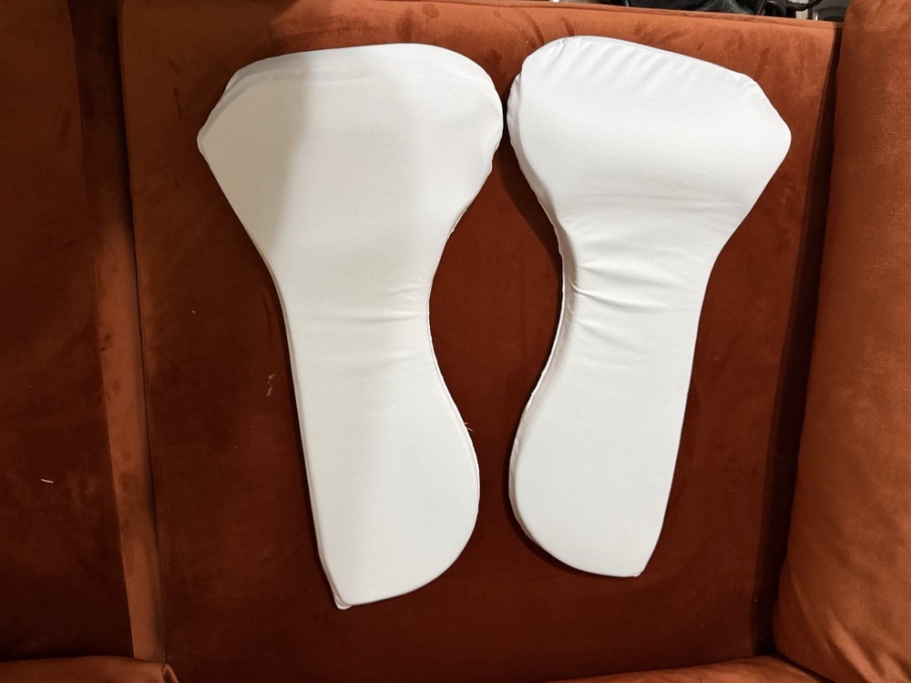 Total Saddle Fit Squish Pad, Dressage Medium White