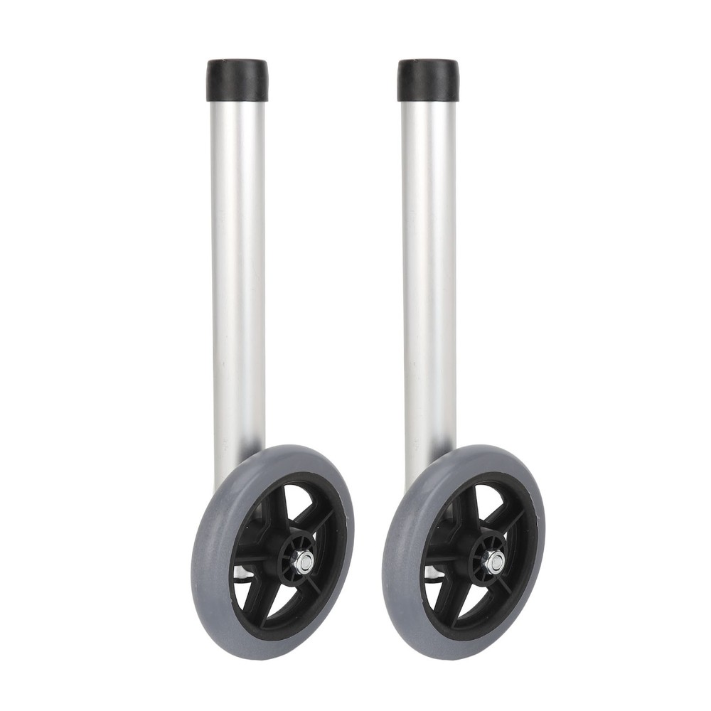 2Pcs Adjustable Walker Wheels For Elderly Mobility Aid Accessories