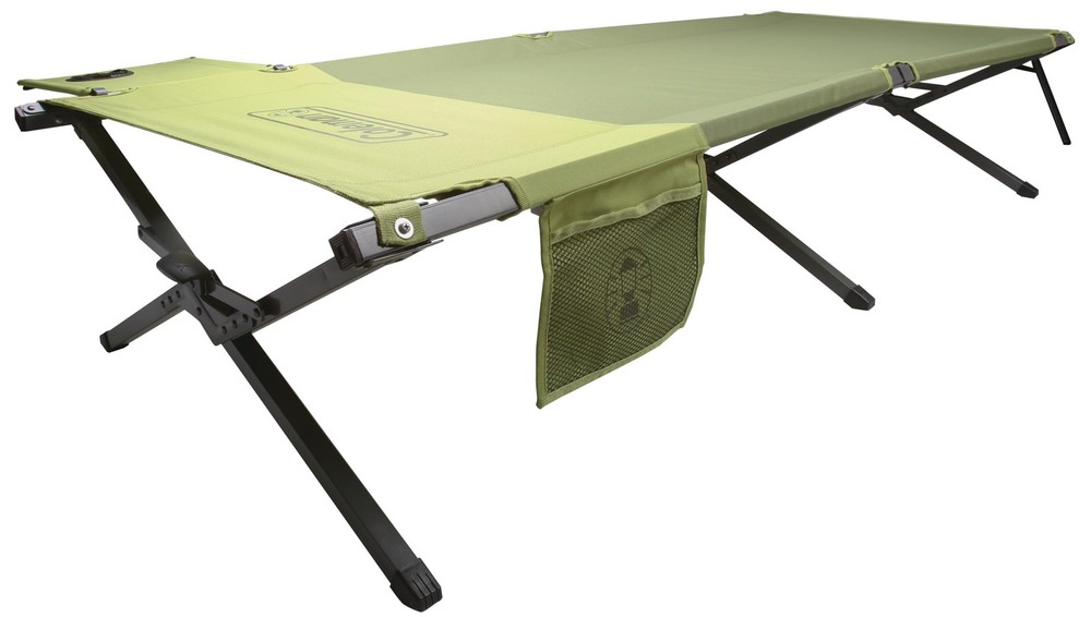 Coleman Trailhead Easy-Step Folding Cot with Foot Lock, Camping Cot with Removab