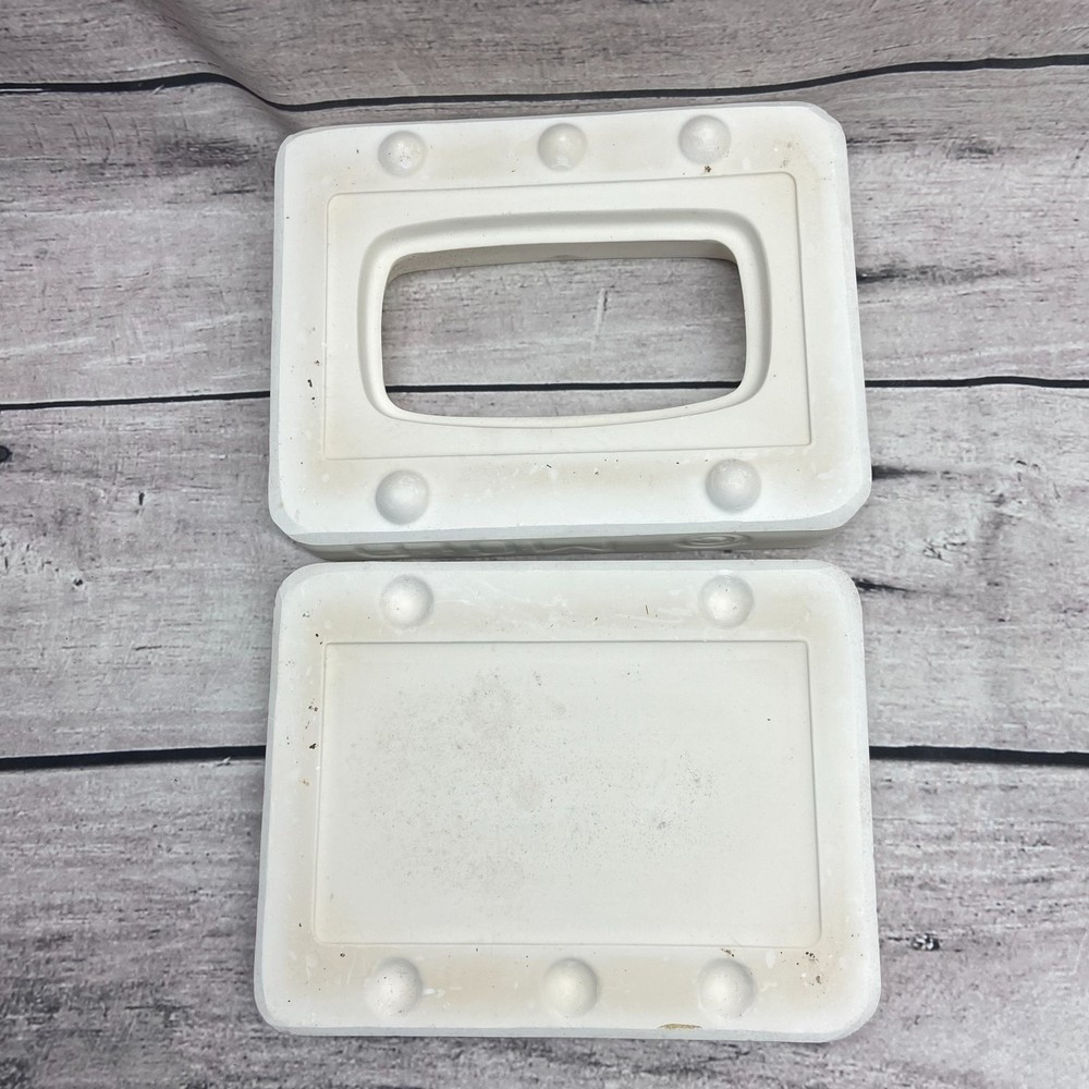 Atlantic Ceramic Casting Mold Book Box Lid #A-419