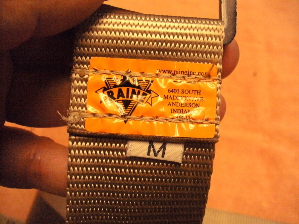 Sand Tan Rigger Type Belt Size M 39 inches long US Military Issue