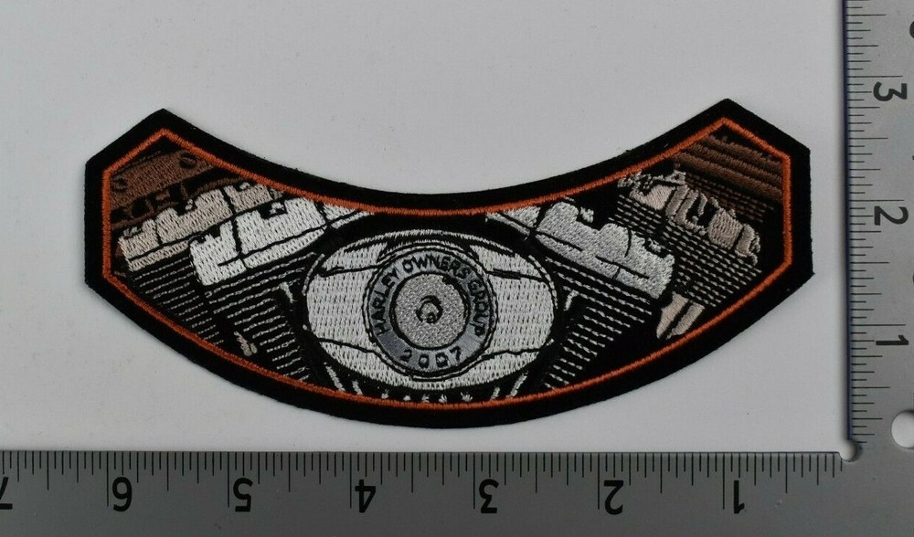 2007 Harley Davidson Owners Group HOG Rocker Patch