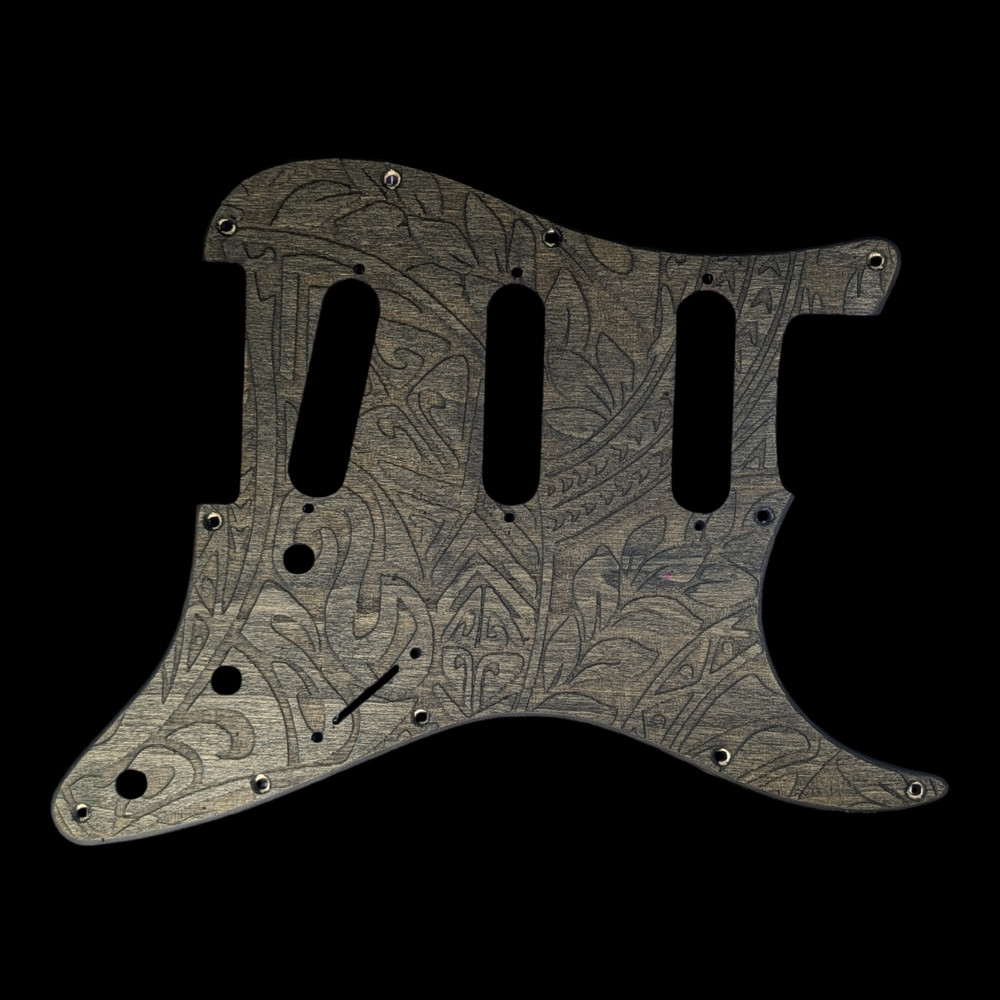 Stratocaster Pickguard Handmade Custom Exotic Wood