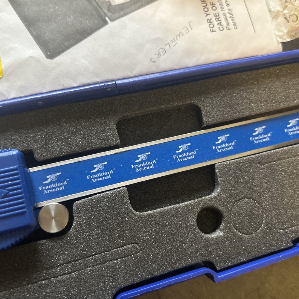 Electronic Digital Caliper Frankford Arsenal Reloading Tools w/Case Barely Used