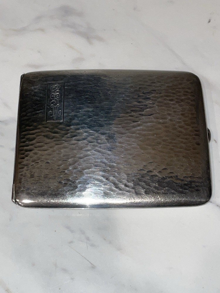 Vintage Elgin Sterling Silver Cigarette Case - Made In U.S.A