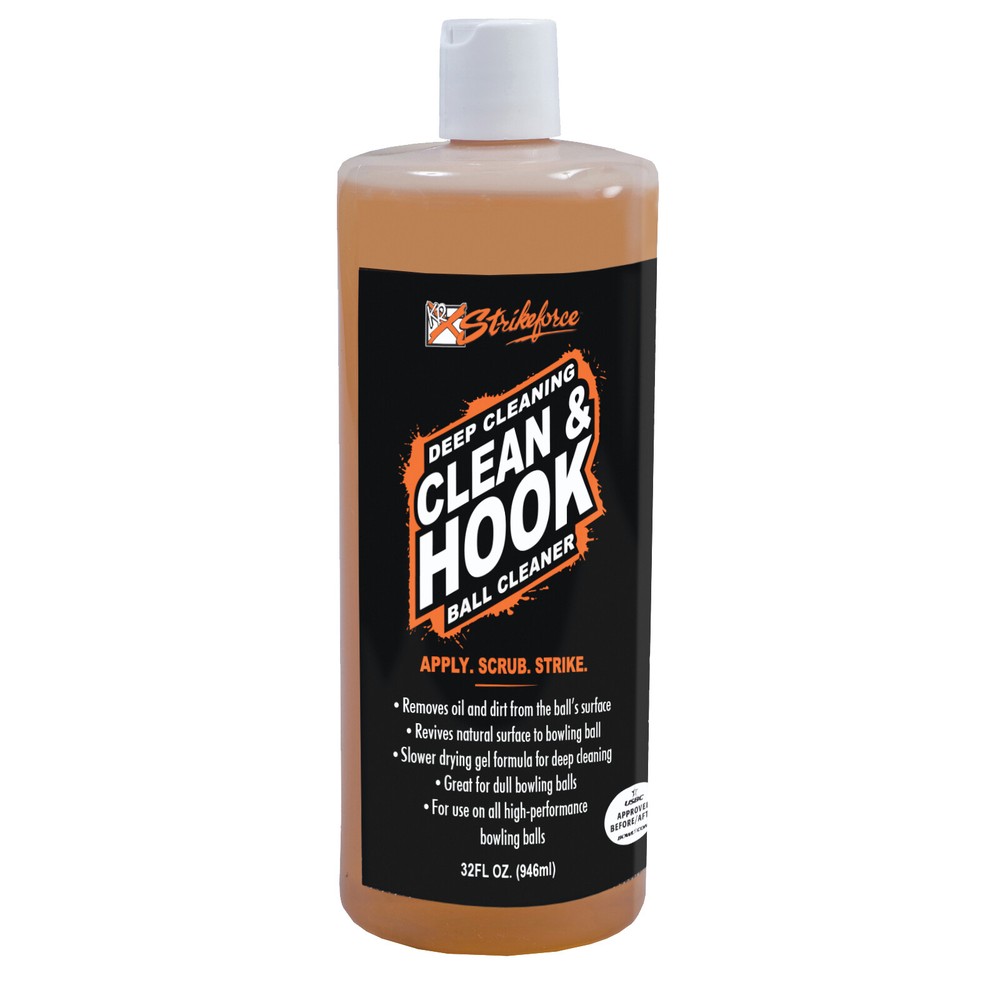 KR Strikeforce Clean N Hook Bowling Ball Cleaner 32 oz Quart