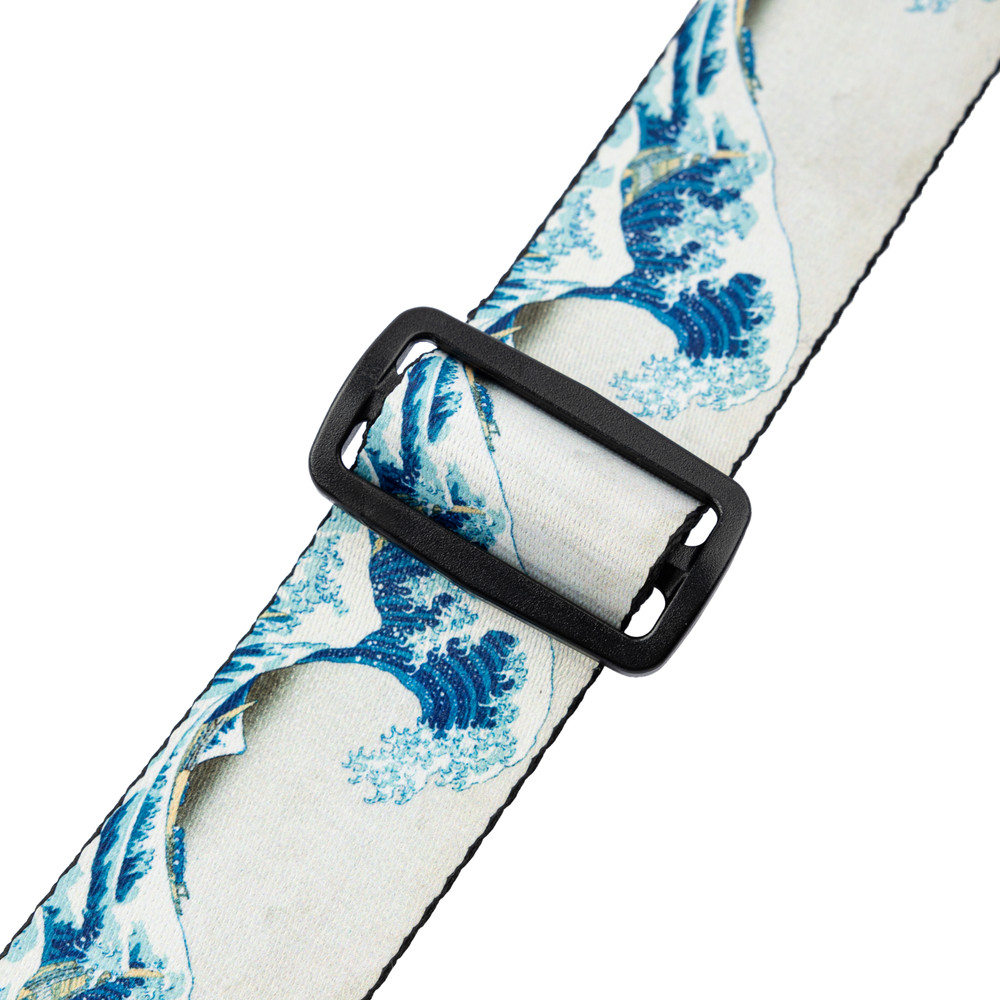 Levy's 2" Polyester Guitar Strap with Tri-Glide Adjustment, The Wave