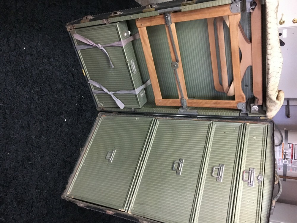 Antique Oshkosh Wardrobe Steamer