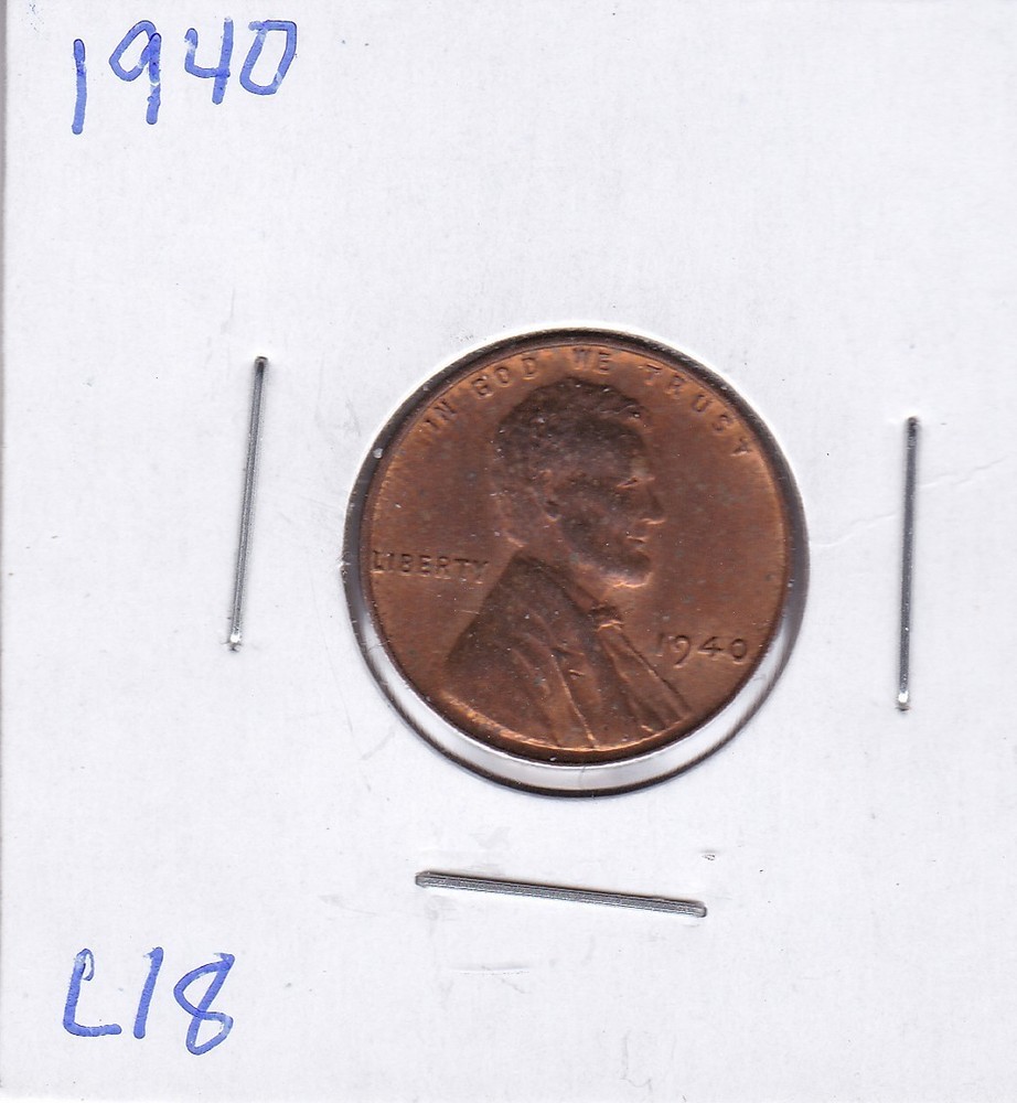 1940 Lincoln Cent L18