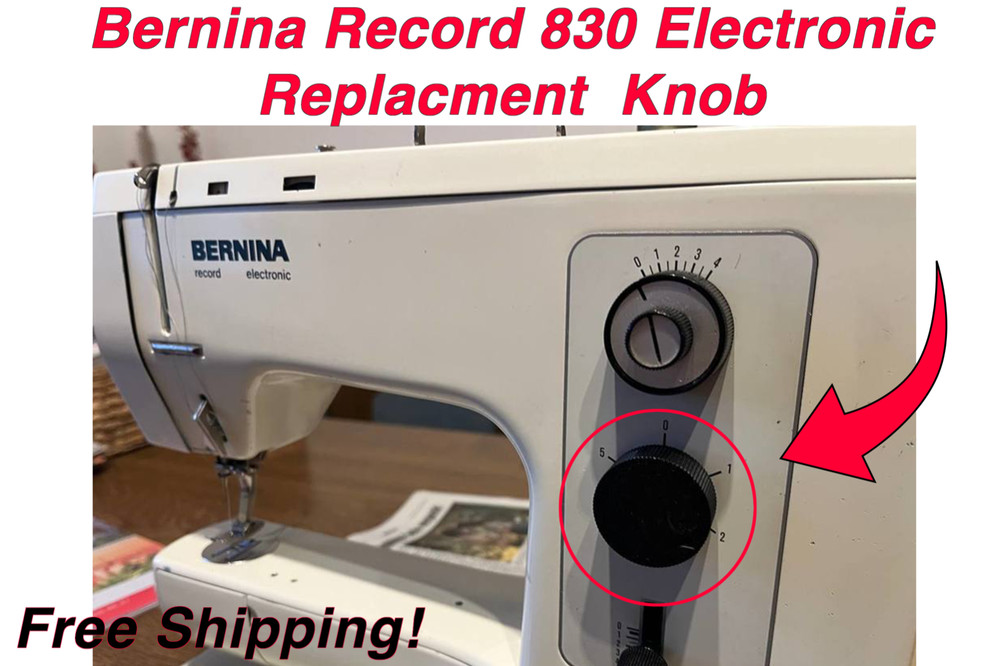 Replacement Knob Bernina Record 830 Electronic Part 3D Printed