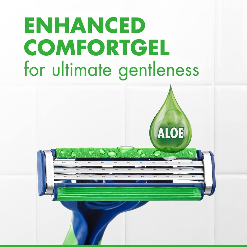 Sensor3 Sensitive Men's Disposable Razor 4 Razors-USA