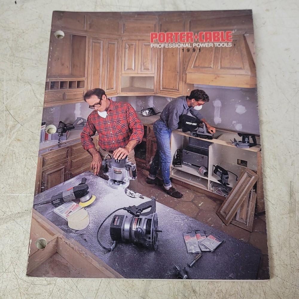Porter Cable Power Tool Catalog 1991