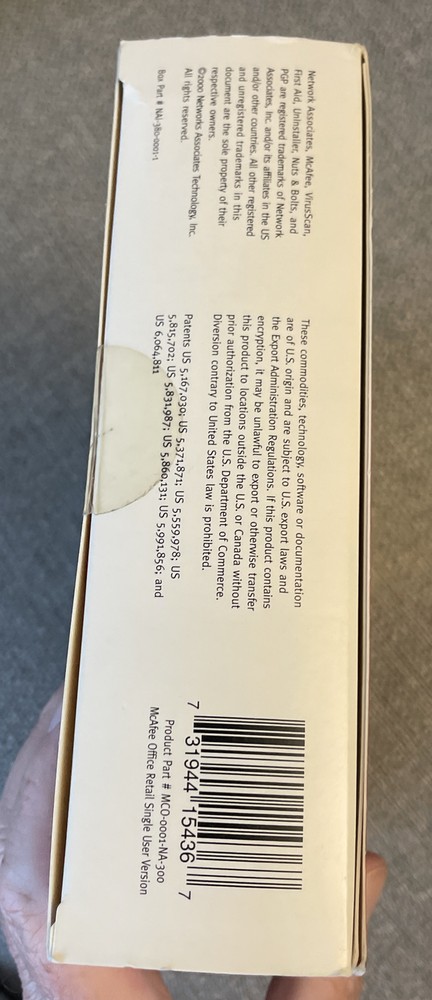 McAfee Office Windows ME 95 98