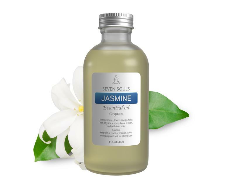 JASMINE Organic Essential Oil - BULK 4OZ