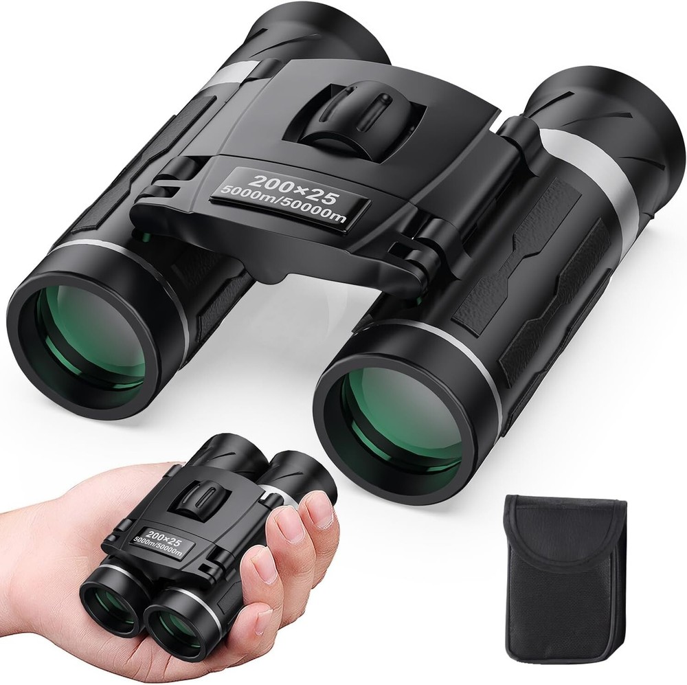 High Powered Mini Pocket Binoculars Waterproof Small Binocular For Travelling