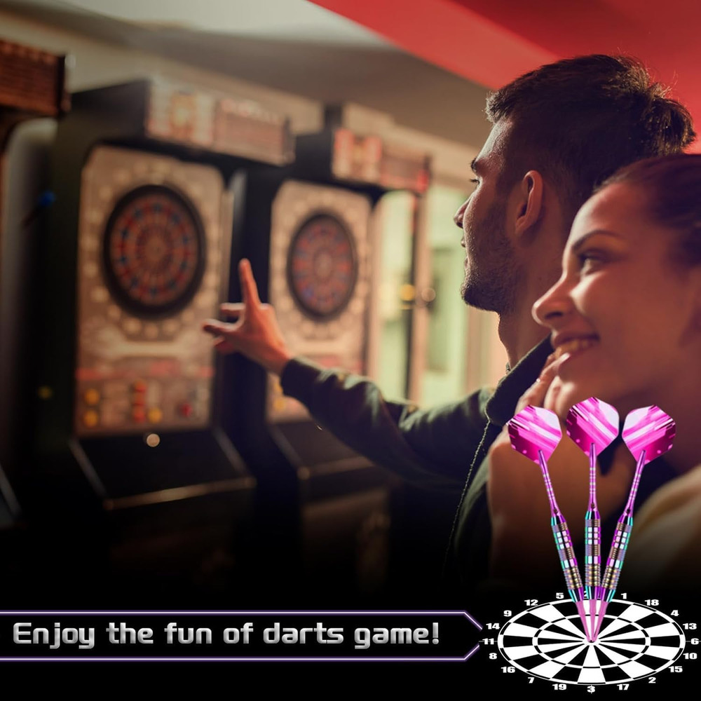 Soft Tip Darts Set Darts Plastic Tip Sets 3 Pack Professional Plastic Tip Dart