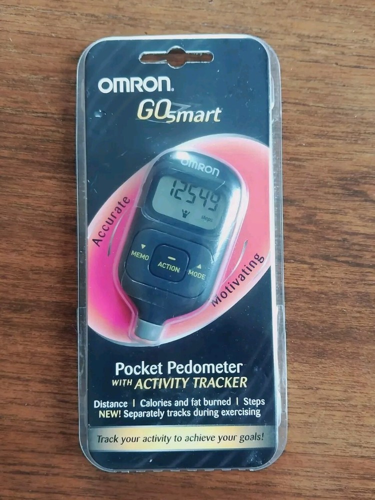 OMRON Go Smart PEDOMETER #HJ-203BL